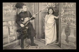 FANTAISIES - ANNEE 1905 - ENFANTS - Nieuwjaar