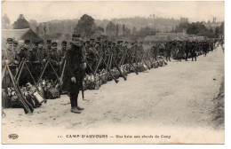 Sarthe , Champagné , Le Camp D'Auvours , Une Halte Au Abords Du Camp - Sonstige & Ohne Zuordnung