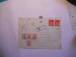 Lettre D'Allemagne  Taxée à 45 Cts - 1960-.... Briefe & Dokumente