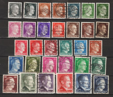 MiNr. 781-798 + 799-802 + 826-827 Gestempelt - Used Stamps