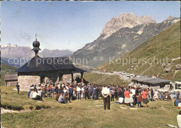 11867127 Klausenpass Passhoehe Kapelle Klausenpass - Altri & Non Classificati