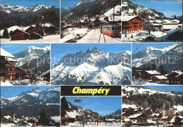 11867086 Champery Ansichten Bahnen Champery - Autres & Non Classés