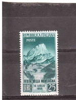 1953 L.25 FESTA DELLA MONTAGNA - 1946-60: Neufs