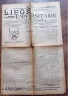 Etudiants (Liège) - Journal---Liège Universitaire---N° 11, 18 Janvier 1924 (nombreux Autres Journaux De Ce Titre) - Autres & Non Classés