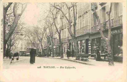 83 - Toulon - Rue Lafayette - Animée - Précurseur - CPA - Voir Scans Recto-Verso - Toulon