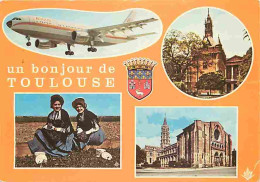 Aviation - Avions - Airbus A 300 B - Toulouse - Multivues - Blasons - CPM - Voir Scans Recto-Verso - 1946-....: Modern Tijdperk