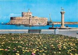 Grèce - Ile De Rhodes - Rodos - Rhodes - Le Port - Carte Neuve - CPM - Voir Scans Recto-Verso - Greece