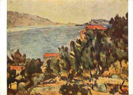 Art - Peinture - Paul Cézanne - La Montagne Marseilleveyre Et L'Ile Maire - CPM - Voir Scans Recto-Verso - Schilderijen