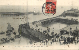LE HAVRE - L Anse Des Pilotes Et Les Brise Lamesm 1908 - Portuario
