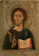 Art - Peinture Religieuse - Christus Pantokrator - Russisch - CPM - Voir Scans Recto-Verso - Quadri, Vetrate E Statue