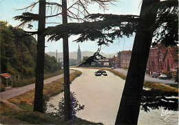 47 - Agen - Le Canal, Au Fond, La Ville Et L'Eglise - Automobiles - Carte Neuve - CPM - Voir Scans Recto-Verso - Agen