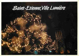 42 - Saint-Etienne - Les Illumintations 8 Décembre 1989 - Carte Neuve - CPM - Voir Scans Recto-Verso - Saint Etienne