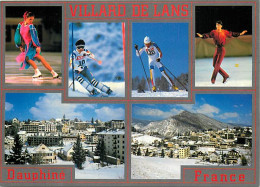 38 - Villard De Lans - Multivues - Patinage Artistique - Ski Slalom - Ski De Fond - CPM - Voir Scans Recto-Verso - Villard-de-Lans