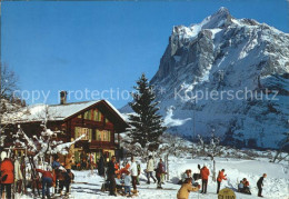 11865916 Grindelwald Restaurant Bodmi Mit Wetterhorn Grindelwald - Sonstige & Ohne Zuordnung