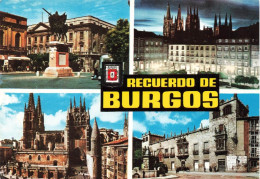 ESPAGNE - Burgos - Monumento Al Cid Campeador - Carte Postale - Burgos