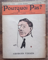 Pourquoi Pas ?---Georges Virrès (couverture De Ochs)---n° 399, 24 Mars 1922 - Otros & Sin Clasificación