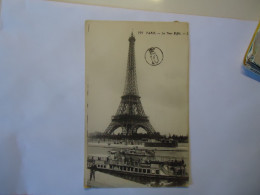 FRANCE   POSTCARDS PARIS   EIFFEL  1919 - Andere & Zonder Classificatie