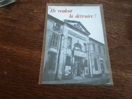 13 Arles Carte Revendication Ils Veulent La Détruire - Arles