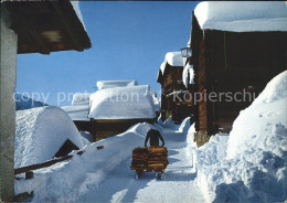 11865496 Chandolin VS Dorfpartie Im Winter Chandolin - Sonstige & Ohne Zuordnung