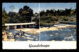 GUADELOUPE - PRISE D'EAU - LE PONT ET LE BARRAGE DE LA GRANDE RIVIERE - Sonstige & Ohne Zuordnung