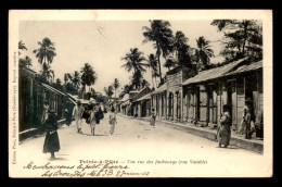 GUADELOUPE - POINTE-A-PITRE - UNE RUE DES FAUBOURGS (RUE VATABLE) - Pointe A Pitre