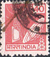 Inde Poste Obl Yv: 997 Mi:1186 Télécommunications (Beau Cachet Rond) - Used Stamps