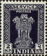 Inde Service N* Yv: 15-16-19 Tbres De Service Colonne D'Asoka (sans Gomme) - Timbres De Service