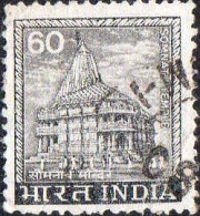 Inde Poste Obl Yv: 587 Mi:718X Somnath Temple (Beau Cachet Rond) - Used Stamps