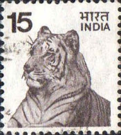 Inde Poste Obl Yv: 444 Mi:635 Tigre (cachet Rond) - Usados