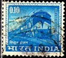 Inde Poste Obl Yv: 192 Mi:392 Electric Locomotive (Beau Cachet Rond) - Used Stamps