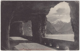 J 4245 Axenstrasse Mit Bristenstock (3074 M)  - (Schweiz/Suisse/Switzerland) - 1910 - Flüelen