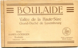 Luxembourg - Carnet Complet De 6 Cartes - Boulaide - Vallee De La Haute Sûre - Hotel Hames Goergen - Andere & Zonder Classificatie