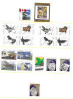 Canada 1995 MNH Selection (Includes Inscription Error Block Of 4 Birds - Nuevos