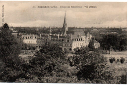 Sarthe , Solesmes , Abbaye Des Bénédictines , Vue Générale - Solesmes