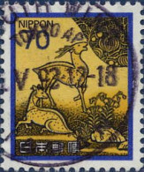 Japon Poste Obl Yv:1439 Mi:1538 Cervidés (TB Cachet Rond) - Used Stamps