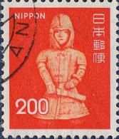 Japon Poste Obl Yv:1179 Mi:1277A Haniva Relique Japonaise (cachet Rond) - Usati