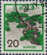 Japon Poste Obl Yv:1034 Mi:1136A Pin Japonais (Beau Cachet Rond) - Usados