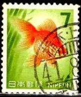 Japon Poste Obl Yv: 837 Mi:928x Carassius Auratus (TB Cachet Rond) - Oblitérés