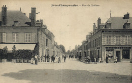 Fère Champenoise - Rue De Chalons "Bonneterie Chaussure" "animés" - Fère-Champenoise