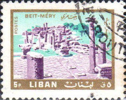 Liban Poste Obl Yv: 262 Mi:949 Beit-Mery (Beau Cachet Rond) - Liban