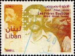 Liban Poste Obl Yv: 478 Mi: Les Frères Basbous Sculpteurs (Belle Obl.mécanique) - Liban
