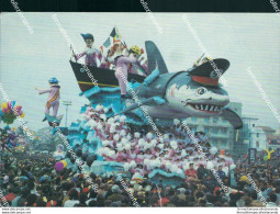 Bo553 Cartolina Carnevale Di Viareggio Europa Attenta Provincia Di Lucca - Lucca