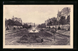 AK Crefeld, Bismarckplatz Und Bismarckdenkmal  - Sonstige & Ohne Zuordnung