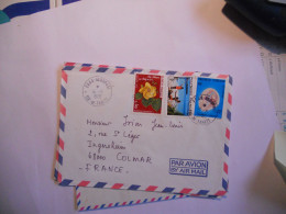 Lettre Par Avion - Lettres & Documents