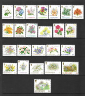 Guernsey 1992 MNH Horticultural Exports Sg 562/582a - Guernesey