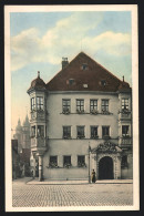 AK Bayreuth, Rathaus Mit Strasse Brautgasse Und Stadtkirche  - Bayreuth