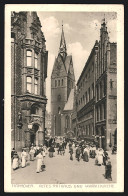 AK Hannover, Altes Rathaus Und Marktkirche  - Hannover