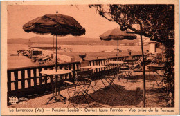 83 LE LAVANDOU - Pension Louise Vue Prise De La Terrasse - Le Lavandou