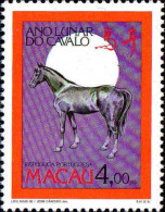 Macao Poste N** Yv: 606 Mi:639A Ano Lunar Do Cavalo - Chinese New Year