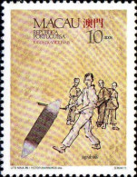 Macao Poste N** Yv: 593/596 Jeux Traditionnels - Sin Clasificación